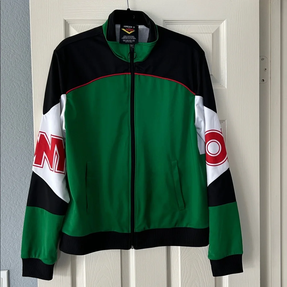 Green and Black Men’s Women's Unisex Vintage Style Jacket‎